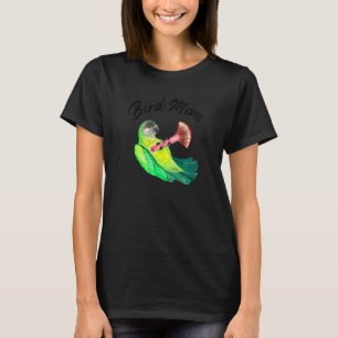 Camiseta Mascota Bird Mom Senegal Parrot Watercolor