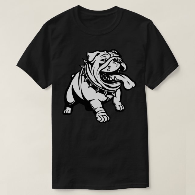 Camiseta Mascota bulldog TShirt (Diseño del anverso)