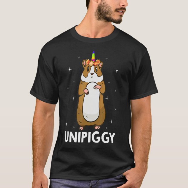 Camiseta Mascota Cavy Animal, propietario de cerdo de Guine (Anverso)