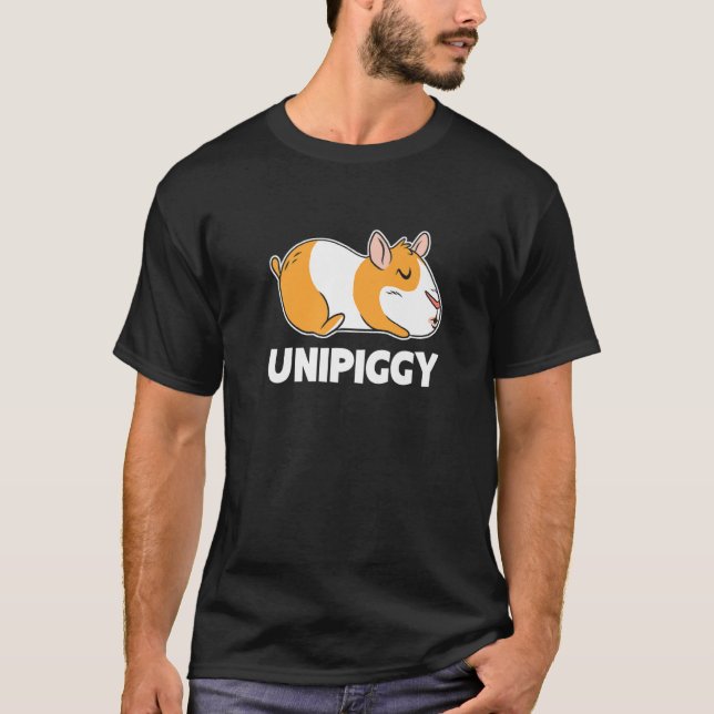Camiseta Mascota Cavy Animal, propietario de cerdo de Guine (Anverso)