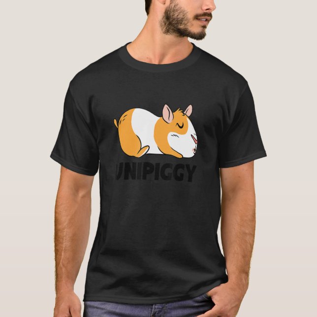 Camiseta Mascota Cavy Animal, propietario de cerdo de Guine (Anverso)