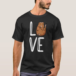 Camiseta Mascota Cavy Animal, propietario de cerdo de una g