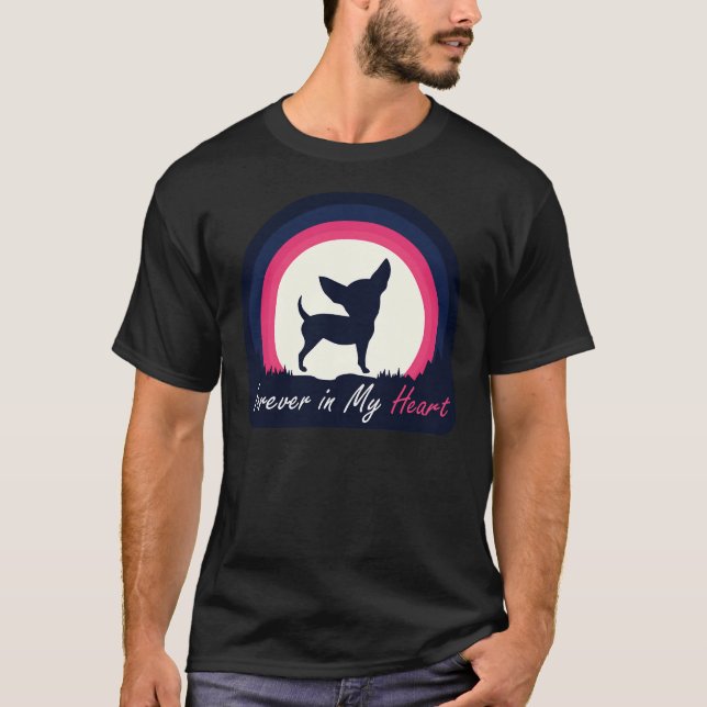 Camiseta Mascota Chihuahua Pérdida Por Perro (Anverso)