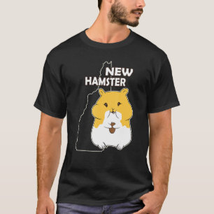 Camiseta Mascota Cute Hamster de New Hampshire Pun Chiste