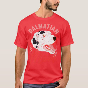 Camiseta Mascota Dalmatian Mom Dog Lover Rama de Perro Dalm