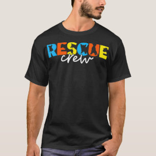 Camiseta Mascota de Adopción del equipo de rescate animal S