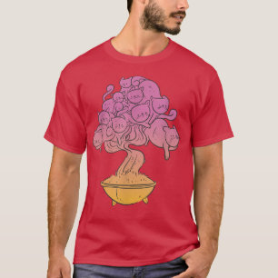 Camiseta Mascota de amor gato Bonsai