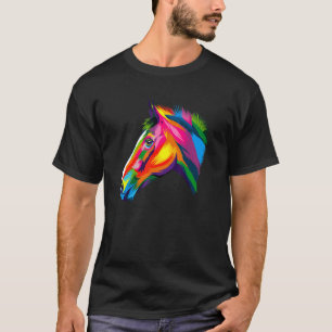 Camiseta Mascota de animales de caballo malvado propietario