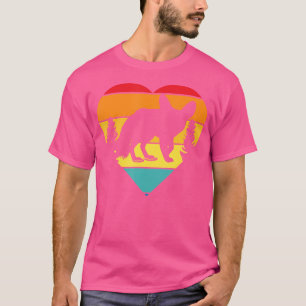 Camiseta Mascota de animales de espíritu cardíaco Fennec Fo
