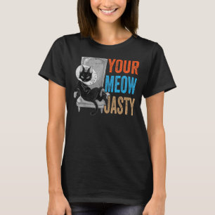 Camiseta Mascota de animales de su gato Meow Jasty Chiste