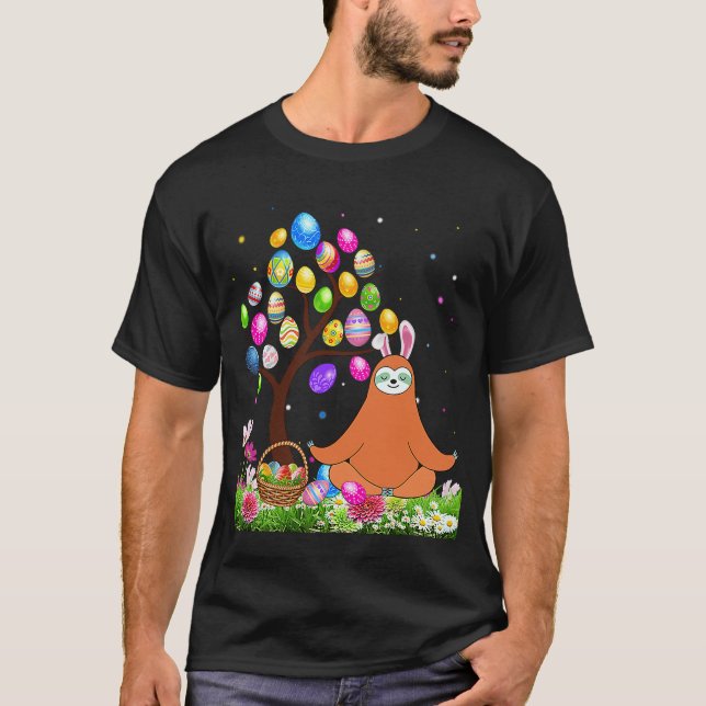 Camiseta Mascota de animales eslovaco cazando huevos Día de (Anverso)
