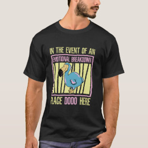 Camiseta Mascota de Animales Mauricio Dodo Bird Funny