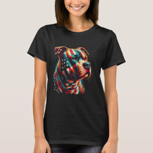 Camiseta Mascota de animales Pitbull Terrier Perro Perro Am