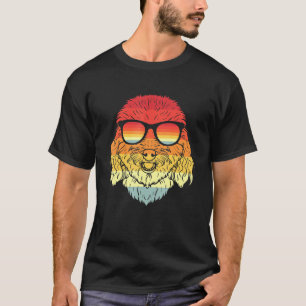 Camiseta Mascota de animales propietario de huecos retro vi