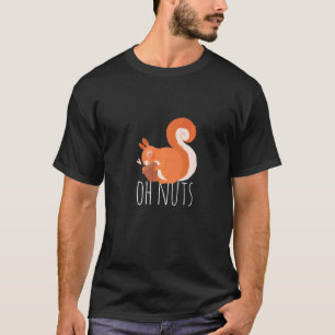 Camiseta Mascota de ardilla de las nueces