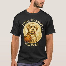 Camiseta Mascota de Baloncesto Shih Tzu – Compañero Leal 