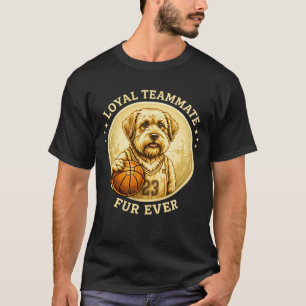 Camiseta Mascota de Baloncesto Shih Tzu – Compañero Leal