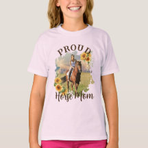 Mascota de caballo personalizado Foto Texto Acento