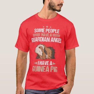 Camiseta Mascota de cerdo de Guinea Ángel guardián sheba pe