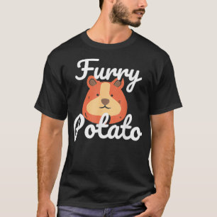 Camiseta Mascota de Cerdo de Guinea con Furry Potato Funny