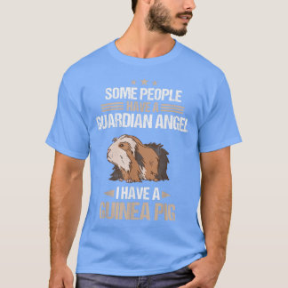 Camiseta Mascota de Cerdo peruano Sheba guardián ángel T-Sh