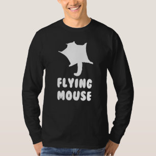 Camiseta Mascota de citas de sugesores del ratón volador