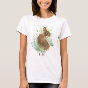 Camiseta Mascota de conejo de conejo de conejo lindo nombre