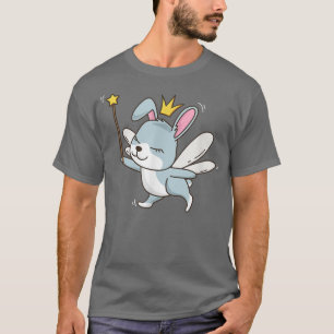 Camiseta Mascota de conejo de hadas Mystical Conejo de had