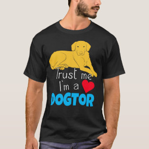 Camiseta Mascota de Dogtor divertido Médica Veterinaria