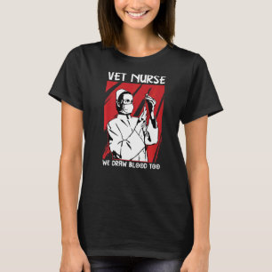 Camiseta Mascota de enfermería veterinaria Enfermeras veter