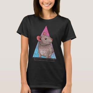 Camiseta mascota de estética de vaporwave de los años 90