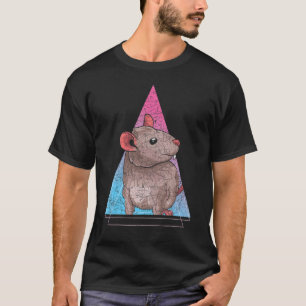 Camiseta mascota de estética de vaporwave de los años 90
