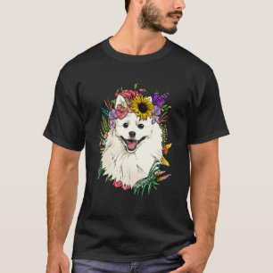 Camiseta Mascota de Flor Botánica Flor Flor Eskimo American