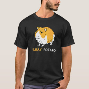 Camiseta Mascota de Furry Potato Guinea Pig Hamster