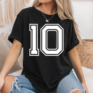 Camiseta Mascota de fútbol personalizada Número de equipo e