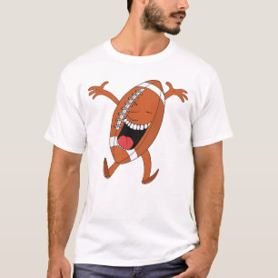 Camiseta Mascota de fútbol riendo