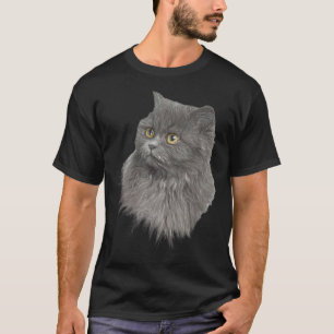 Camiseta Mascota De Gatos Persa, Diseño Novela Para Gatitos