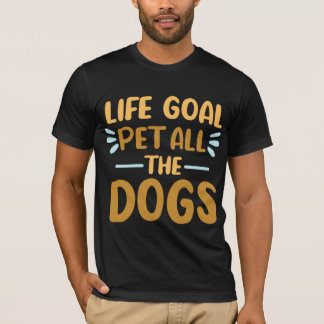 Camiseta Mascota De Gol De Vida Todos Los Amantes De Perros
