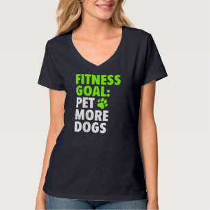 Camiseta Mascota de Gol Fitness más perros - Amor divertido