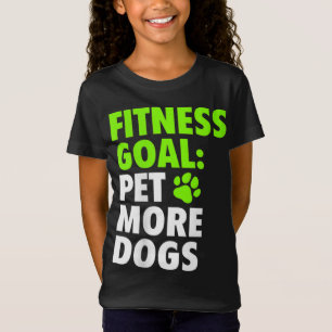 Camiseta Mascota de Gol Fitness más perros - Amor divertido