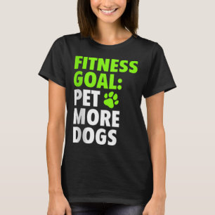 Camiseta Mascota de Gol Fitness más perros - Amor divertido