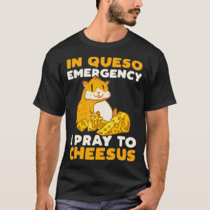 Camiseta Mascota de Hamster Cute Cheese Pun - Divertidos Ha
