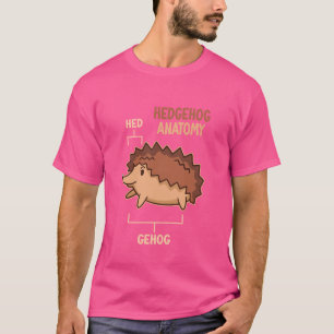 Camiseta Mascota de Hedgehog Cute Hedgehog Animal Lover