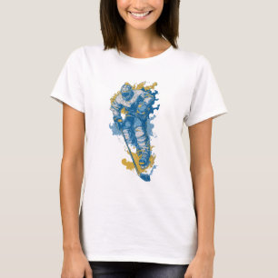 Camiseta Mascota de Hockey sobre Hielo en Negrita Deportes