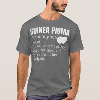Camiseta Mascota de la abuela de la abuela del cerdo de Gui
