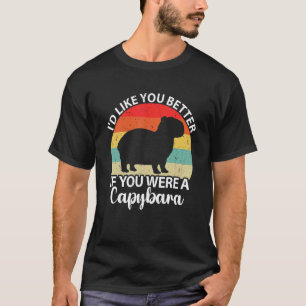 Camiseta Mascota de la captura de roedores de animales acuá