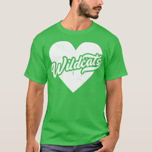 Camiseta Mascota de la escuela espiritual de Wildcats Vinta