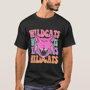 Camiseta Mascota de la escuela Wildcats