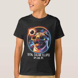 Camiseta Mascota de lentes de gafas de gafas del eclipse so