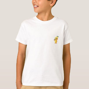 Camiseta Mascota de Limón Cantando Niños